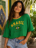 Brasil Classic Crop top