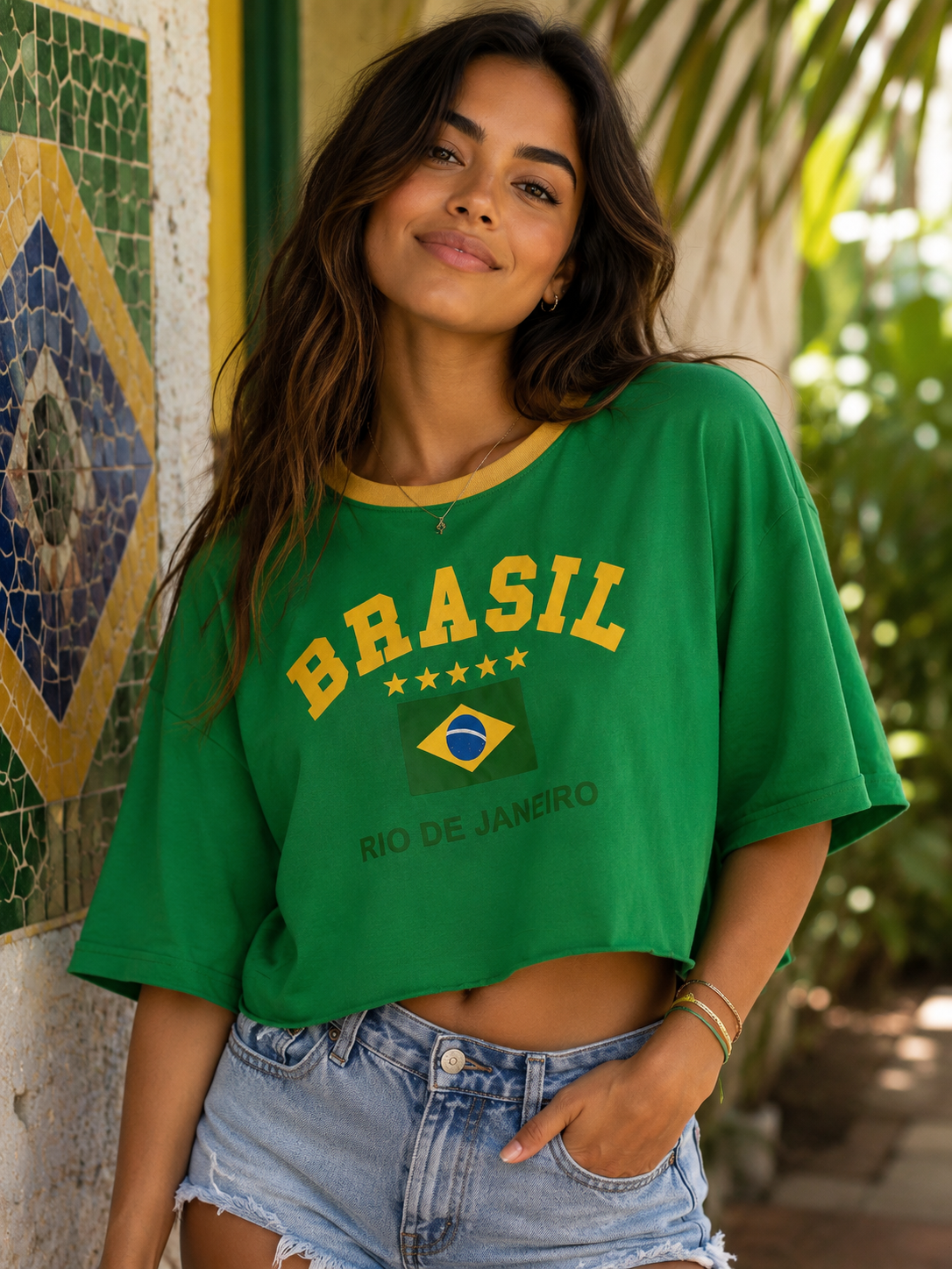 Brasil Classic Crop top