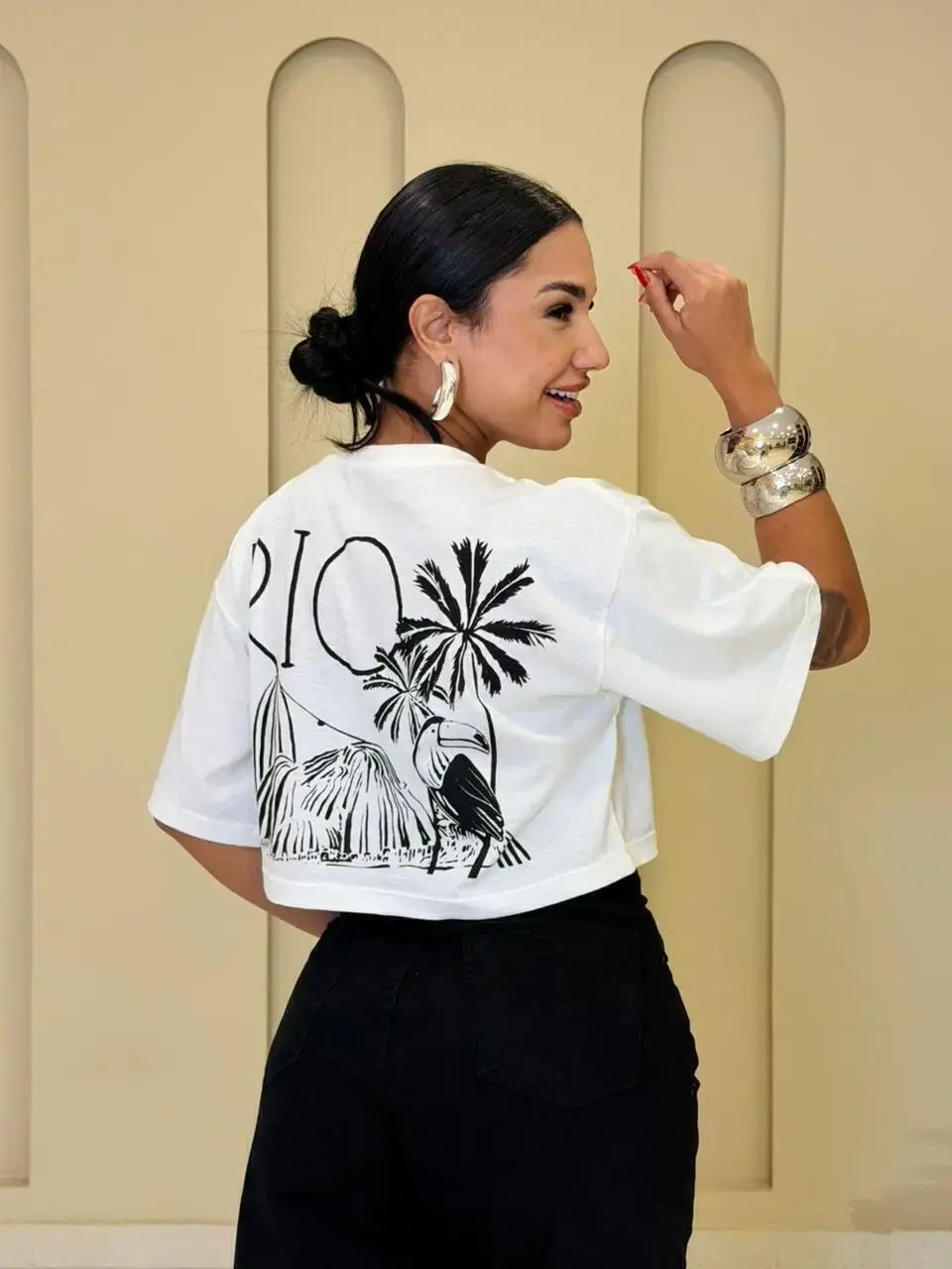 Scarlet Coast Crop Top