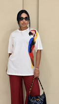 Tropical Toucan Oversized Tee