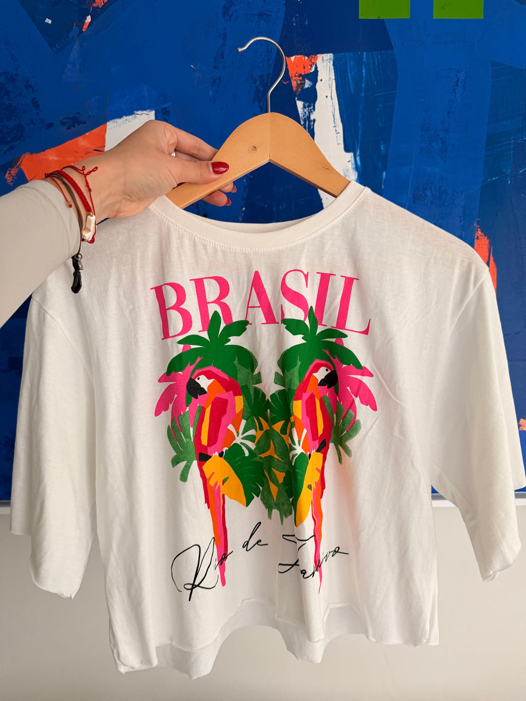 Colorful Brasil Crop top