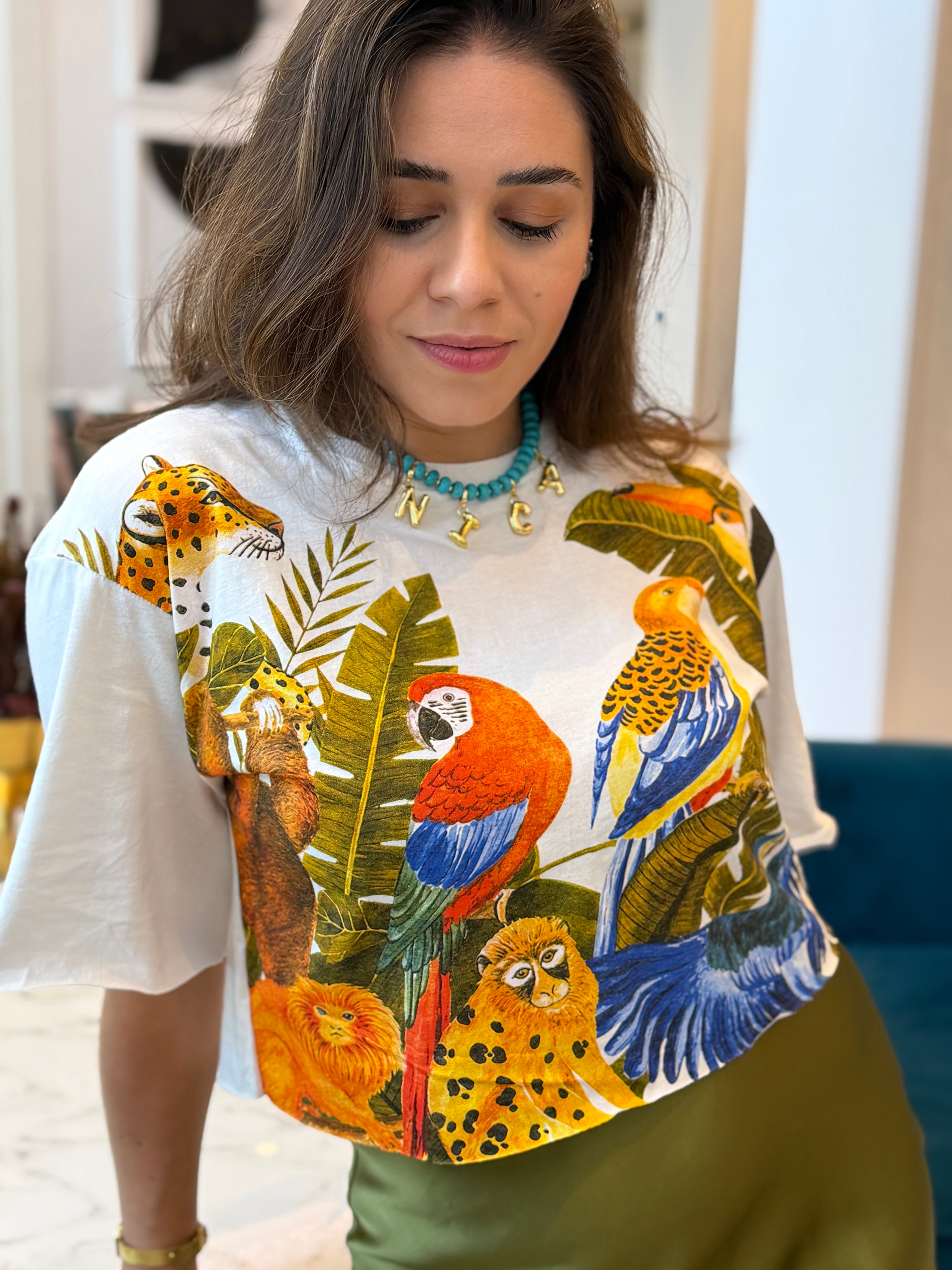 Wild Tropics Crop Top