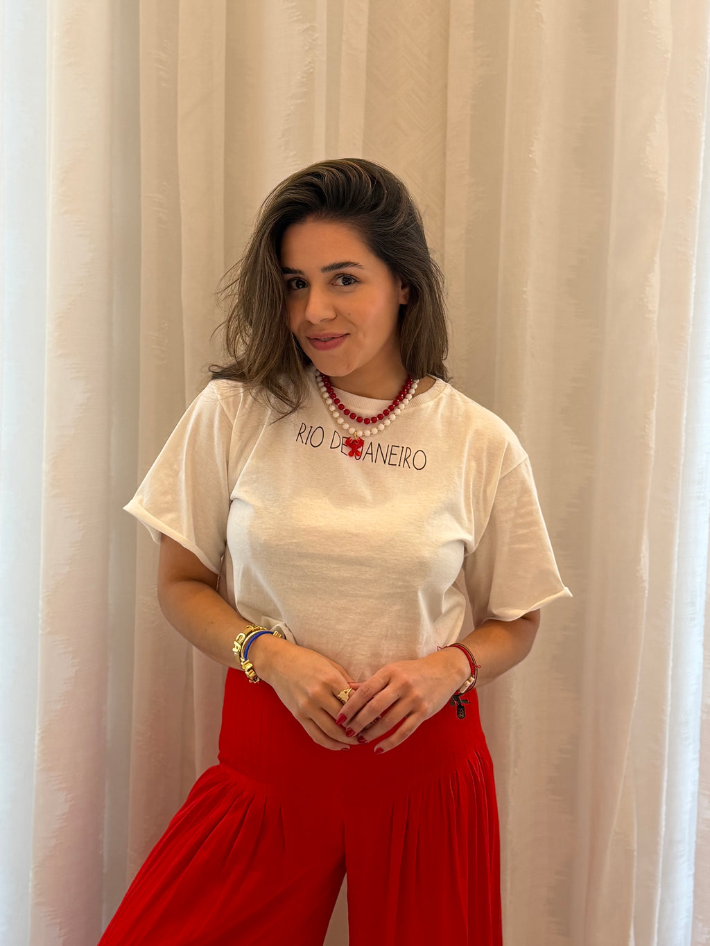 Scarlet Coast Crop Top