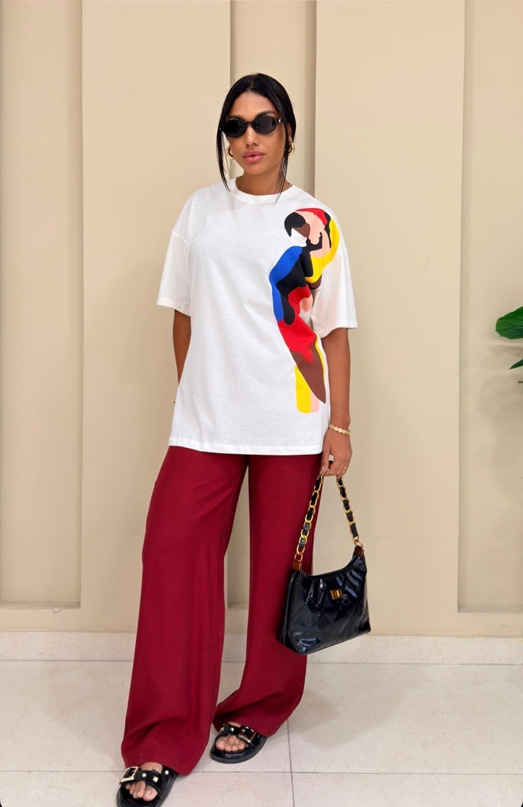 Tropical Toucan Oversized Tee
