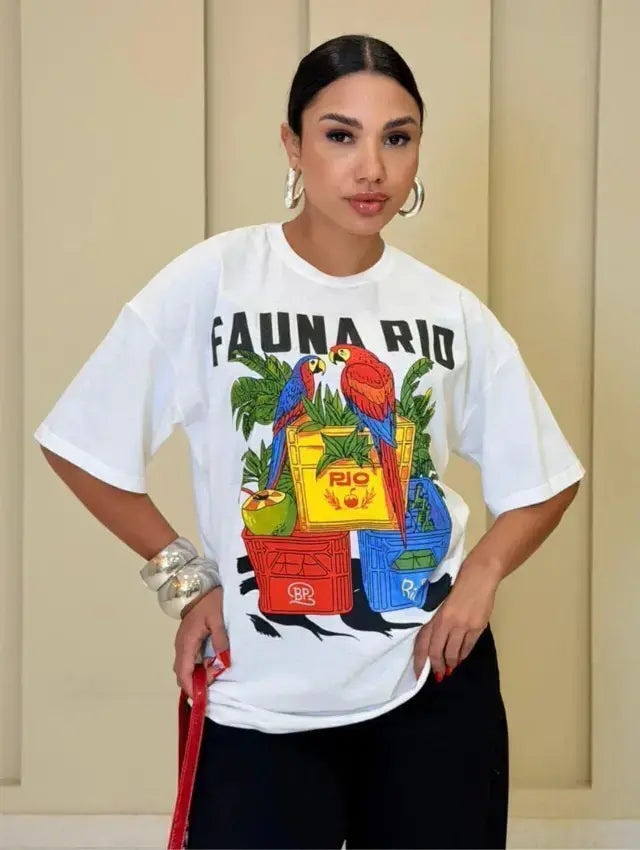 Fauna Rio Oversized Tee