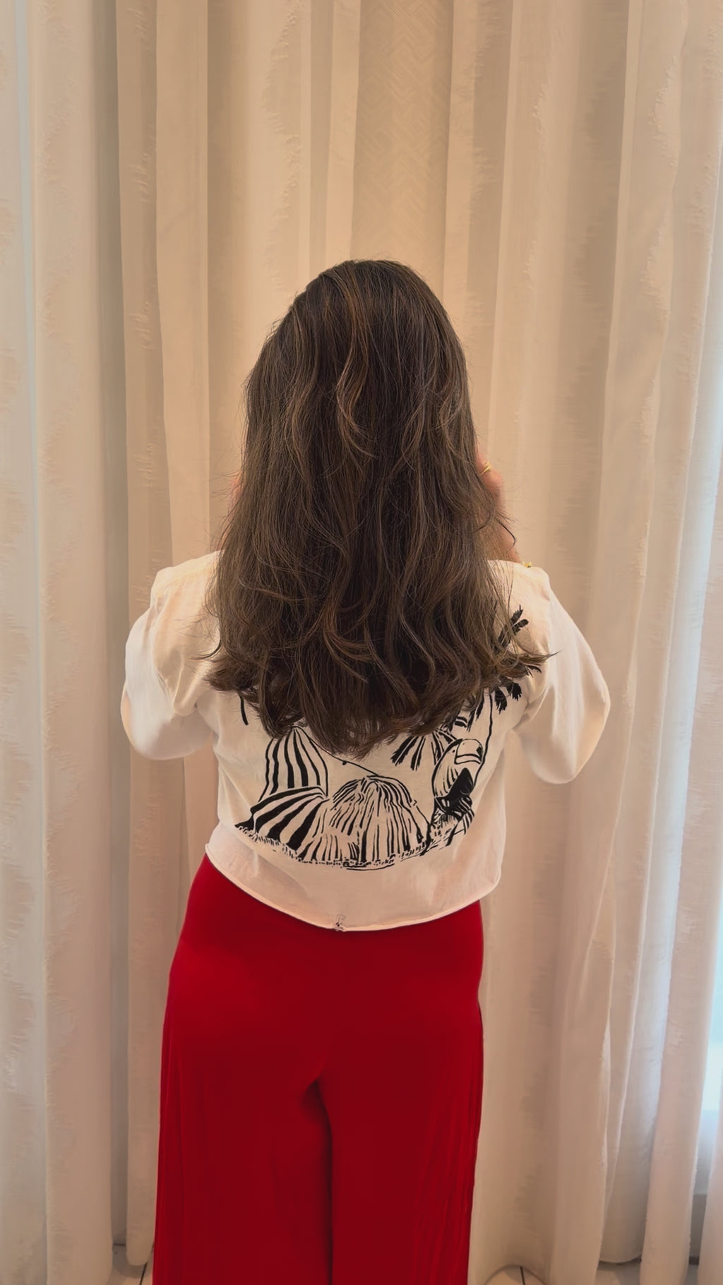 Scarlet Coast Crop Top
